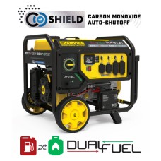 Champion Power Equipment 201281 7500 Watt Dual Fuel Portable Generator with CO Shield