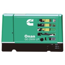 Cummins Onan QG 2500i 2.5HGLAA-8310 Propane RV Generator, 2.5kW, Single-Phase, Air-Cooled